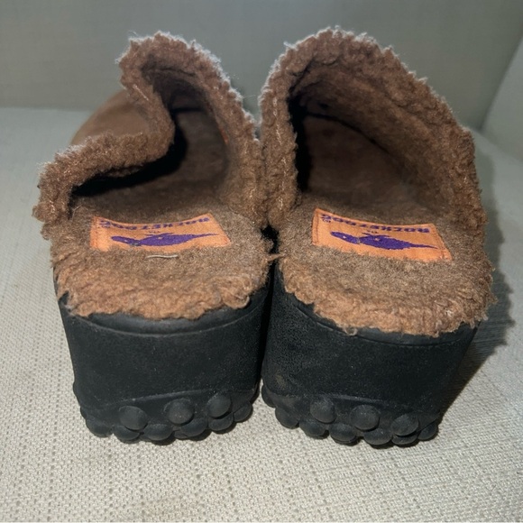 Rocket Dog Sherpa Platform Clogs Tan Suede Women’s Shoe Size 9M - Picture 4 of 11